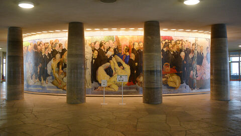 Die Frankfurter Paulskirche 